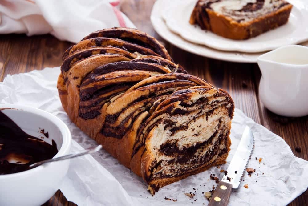 Chocolate Banana Babka